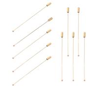 VILLFUL 10 broches largos con forma de aguja, con tapón para trajes, corbatas, sombreros y accesorios para bisutería.
