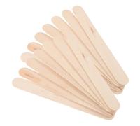 VILLFUL 10 paquetes Paquete de Palitos de Madera Natural para Manualidades Pulidos y Resistentes para Helados Postres y DIY Casa Escuela o Eventos