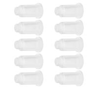 VILLFUL 10 Piezas de Patas para Báscula Electrónica Transparentes, Almohadillas Antideslizantes de Goma para Plato de Pesaje, Accesorio para Reemplazo y Soporte Estable en Cocinas