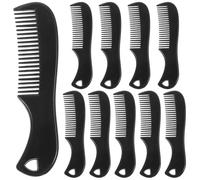 VILLFUL 10 piezas Peine para y Bigote de Mini Peine de Viaje para Hombre Accesorio de Aseo Portátil con Diseño Compacto y Dientes para Desenredar y Alisar el Facial