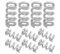 VILLFUL 10 Piezas Resortes de Compresión de Acero Inoxidable 10 Piezas 0,5X2,5X5 MM Kit de Resortes Mecánicos Pequeños para Bolígrafos, Manualidades y Proyectos Electrónicos de Precisión