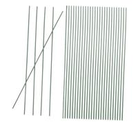 VILLFUL 100 piezas Alambre Floral Verde Hierro para Bricolaje Decoración Flores Artificiales Manualidades Jardinería