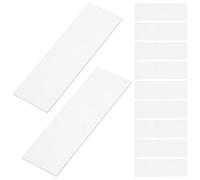 VILLFUL 100 Piezas Diapositivas de Vidrio Prelimpiadas Resistentes al Calor para Investigación en Laboratorio y Estudios Celulares Alta Transparencia y Superficie Lisa