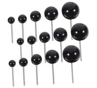 VILLFUL 100 Piezas Ojos de Seguridad Plástico con Arandelas para Manualidades DIY Ojos de Juguete Artesanía para Muñecas Osos Peluche Herramienta