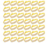 VILLFUL 100 Pulseras De Identificación Para Hospitales Pulseras Médicas Para Hombres Brazaletes Para Eventos Color Amarillo Pvc