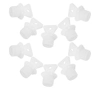 VILLFUL 10piezas Tapones para Bolsas de Agua Caliente Reemplazo de Tapa de Pp Sellado Prueba de Fugas Diámetro Interior para Uso Invierno