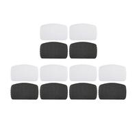 VILLFUL 12 Parches Autoadhesivos para Reparación de Tacones y Forro de Zapatillas Deportivas, Parche de Malla Transpirable para Talón, Protección contra Rozaduras para Running