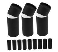 VILLFUL 12 Piezas Cajas Cilíndricas Kraft de Recipientes Redondos de Cartón para Botellas de Aceite Esencial Diseño Minimalista y Protección Garantizada