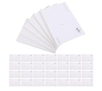 VILLFUL 120 Piezas Postales en Blanco para Imprimir y Pintar, Tamaño 4X6 Pulgadas, Papel Liso Apto para Acuarela y Marcadores, Paquete de 120 Unidades para Proyectos Creativos y Envío por