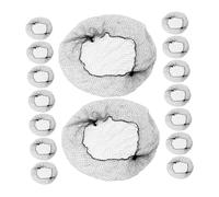 VILLFUL 120 Piezas Redes Invisibles Negras para Moños de Mujer con Borde Elástico para Sujeción Segura Peinados de Ballet Danza y Uso Diario Adaptable