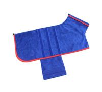 VILLFUL 1pieza Bañera para Perros y Gatos Toalla Absorbente De Microfibra para Secado Rápido Roba De Baño Cómoda y Usable para Mascotas para Verano y Ducha Color Azul