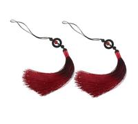 VILLFUL 2 borlas Chinas: Borla de Espada Taiji, Colgante de Espada de Kungfu, Accesorios para Artes Marciales Taiji, Accesorios de Teatro.
