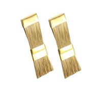 VILLFUL 2 Cepillos Limpiadores para Taladro de Uñas Portátil, Pincel para Pulir Esmalte, Accesorio para Eliminar Polvo en Manicura Profesional y Uso Doméstico, Compatible Brocas