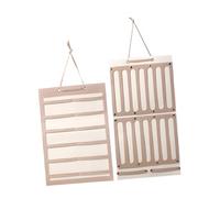 VILLFUL 2 Pcs Porta Pinzas Cabello Organizador de Diademas Estilo Felt Bows Hanging Organizer para Exhibir y Almacenar Accesorios en Dormitorio