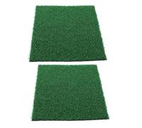 VILLFUL 2 Piezas Alfombra De Césped De Agua Simulada. Estera De Césped Pasta De Pescado Decoración De Plantas Acuáticas Hierba Artificial para La Cría De Peces Decoración De Pecera Green