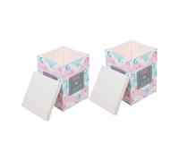 VILLFUL 2 Piezas Caja plegable de género revelador fiesta de divulgación de género chico chica votando cajas de globos para shower fiesta de revelación de género globo de niña Papel
