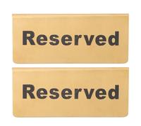 VILLFUL 2 Piezas signos de boda signo de boda para ceremonia Golden