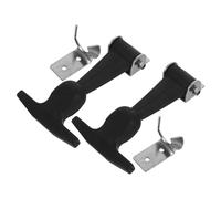 VILLFUL 2 Piezas Unidades de Cierre Ajustable Inoxidable Mecanismo Integrado con Manija T para Cajas de Herramientas y Equipos Industriales Resistente y Cargas Pesadas
