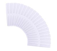 VILLFUL 20 Piezas Estuche Transparente para Bolígrafos de Caja Organizadora Resistente con Tapa Portátil para Almacenamiento y Exhibición de Plumas Tinta