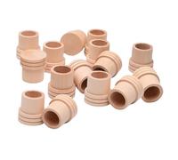 VILLFUL 20 piezas Extintor de Moxa de Madera Accesorio Resistente al Calor para Moxibustión Tapón Extintor Seguro y Duradero para Varillas de Fácil de Usar y Transportar