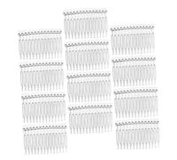 VILLFUL 20 piezas Peine Transparente para Novia Accesorio Nupcial Decorativo Peine Plástico para Diseño Delicado para Tipo de Cabello Bodas y Fiestas