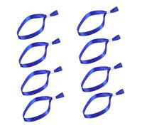 VILLFUL 20 Piezas pulsera de actividad brazalete de fiesta einlass para muñequeras para el evento casarse de tela poliéster Azul