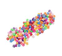 VILLFUL 200 Piezas Blossom Polymer Clay Charms Handmade Floral Pendants For DIY Jewelry Making Scrapbooking And Bracelet Decoration