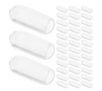 VILLFUL 200piezas Protectores de Goma para Punta de Diadema Tapa de Extremo Reemplazo Accesorios DIY para Aros de Pelo Uso Bricolaje