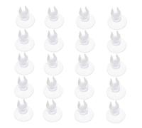 VILLFUL 20piezas Ventosas para Tubería De Oxígeno Abrazadera para Acuario Herramienta De Fijación para Manguera De Bomba De Oxígeno Accesorio para Ventosas Útil para Aireador De Pecera