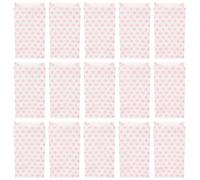 VILLFUL 25 Bolsas de Papel Kraft para Dulces y Galletas Bolsas de Papel para Recuerdos de Fiesta Tamaño Mediano Color Rosa Lunares Ideales para Fiestas y Celebraciones