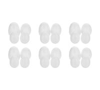 VILLFUL 28 piezas Huevos de Espuma DIY para Pintar de de Huevos Sin Terminar para Manualidades y Decoración de Pascua Estimula la Creatividad Infantil y Habilidades Artísticas