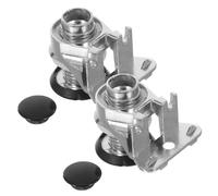 VILLFUL 2piezas Niveladores De Muebles Patas para Mesas Regulables Soporte Nivelador De Gabinetes Elevadores De Patas De Mesa