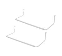 VILLFUL 2piezas Toallero Portarrollos De Toallero Para Tablero Perforado Diseño Extensible