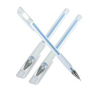 VILLFUL 3 piezas Bolígrafo de Marcación Microblading para Posición Permanente de Cejas Marcador de para Cirugía y Estética Punta Fina Resistente al Sudor Uso Profesional