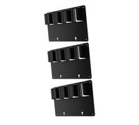 VILLFUL 3 Piezas Soporte para Cortapelos Eléctrico de Pared de Organizador Antideslizante Compatible con Varias Marcas Almacenamiento Práctico para Salón y Uso Doméstico