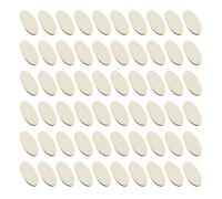 VILLFUL 300 Piezas Oval Wood Cutouts Unfinished Blank Wooden Pieces For DIY Painting Crafts Multipurpose Rustic Wood Slices For Holiday Decor Classroom Projects