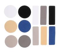 VILLFUL 36 Pegatinas Autoadhesivas para Reparación de Talones de Zapatillas Deportivas, Parches Resistentes al Desgaste en 6 Colores Variados, Almohadillas Flexibles para Suelas y Forros