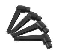VILLFUL 4 Piezas Mango Ajustable de Aluminio Aleación con Botón de Rápida Perillas para Tornillo de Fijación Mango Ergonómico y para Máquinas y Herramientas