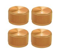 VILLFUL 4 Piezas Perilla Antideslizante Perillas De La Estufa Perilla De Control Del Horno Reemplazo De La Perilla De La Estufa Sombrero De Copa Aluminio Potenciómetro