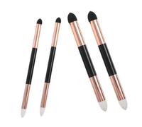 VILLFUL 4 Piezas Unidades Pinceles Esponja Doble Cabezal Reutilizables para Dibujo Artístico Suave para Sombras Detalles y Correcciones Herramienta Lavable para y Pintura