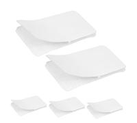 VILLFUL 5 Pares of Strong Adhesive Non Slip Hook and Loop Strips For Bed Sheet and Carpet Fixing Reusable Plastic Tapes