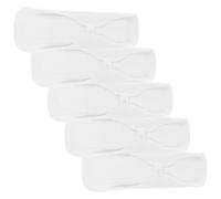 VILLFUL 5 Pcs Toallas Sanitarias Lavables, Compresas Menstruales de Algodón Reutilizables, Higiénicos de Tela Transpirables y Absorbentes para Uso Nocturno y Cuidado Femenino Diario