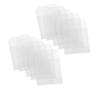 VILLFUL 50 Sobres Pequeños de Papel Blanco para Joyería y Monedas Etiquetas Colgantes, Prácticos y Decorativos para Organizar y Embalar Objetos Pequeños