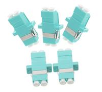 VILLFUL 5piezas Adaptador De Fibra Óptica LC LC para Redes Kit De Conectores De Fibra Óptica