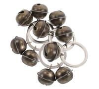 VILLFUL 5piezas Campanas para Mascotas Campana Colgante De Entrenamiento Iron Bell para Collar De Entrenamiento De Perros Adorno para Mochila Accesorio De Llavero para Gatos