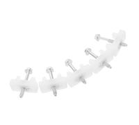 VILLFUL 5piezas Clips de Sujeción para Altavoces de Coche de Tornillos y Arandelas de Fijación para Panel Interior Instalación sin Daños Compatibles con Vehículos Accesorios para Rejilla