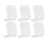 VILLFUL 6 Piezas Clips de Sujeción para Jaula de Plástico Cierres Resistentes para Recintos de Animales Pequeños como Hámster Conejo y Pájaro Accesorios para Fijar Paneles y Asegurar