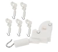 VILLFUL 6 Piezas Repuestos de Mecanismo de Control de de Ganchos de para Estores Instalación y Práctica Accesorios para Reparación de y