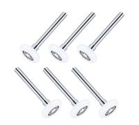 VILLFUL 6 Piezas Unidades Rodillos para Puerta de Garaje con Cojinetes de Nylon Resistentes y Silenciosos Compatibles para Uso Residencial y Comercial Duraderos Tecnología Ultra Silenciosa