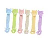 VILLFUL 6piezas Comedero De Tiras para Gatos Mango Cuchara para Golosinas Herramienta para Lamer Golosinas Comedero Húmedo para Dispensador De Cucharas para Unidades